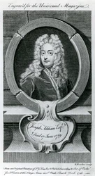 Joseph Addison, Esquire (1672-1719) Illustration for the Universal Magazine